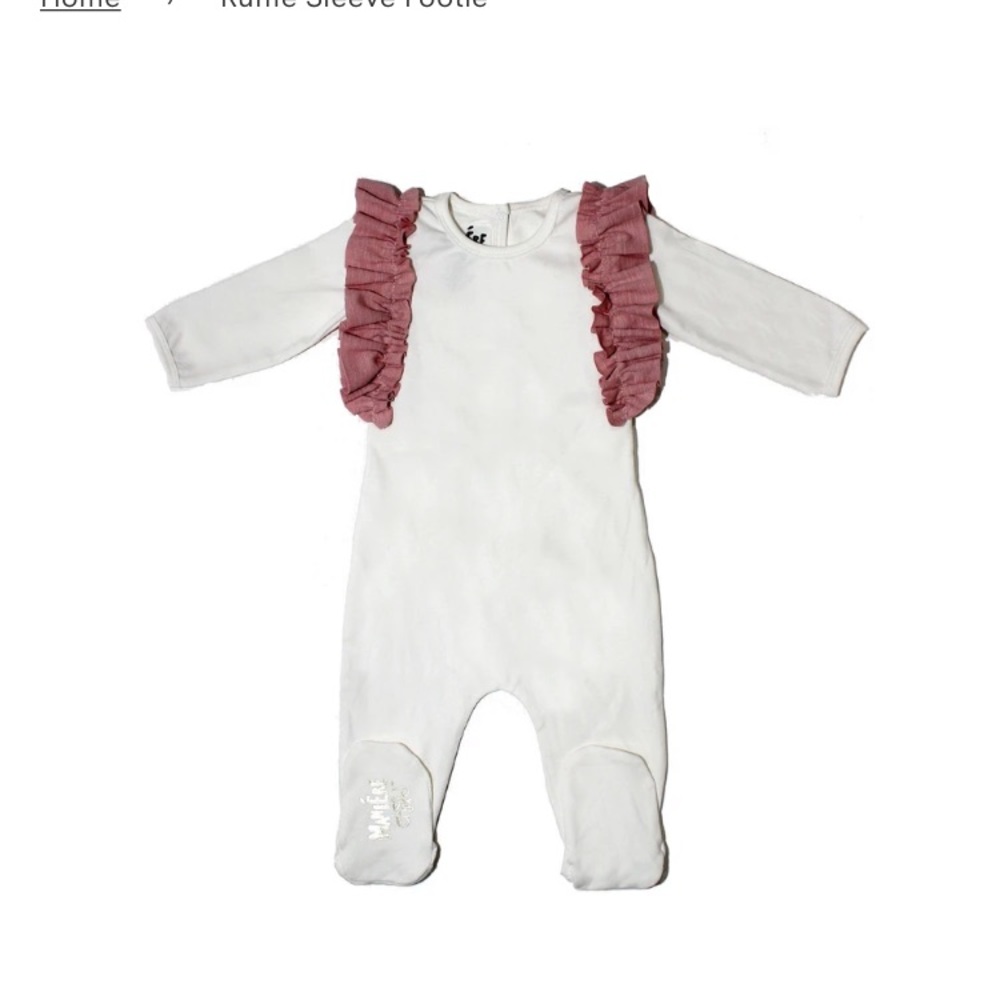 Maniere girls stretchie or footie